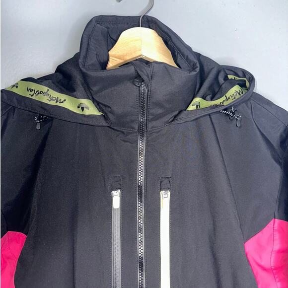 Adidas x Metropolitan USA 3L Skater Jacket Windbreaker Black/Pink Size Small - Picture 3 of 8